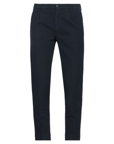 Incotex Man Pants Midnight Blue Size 30 Cotton, Elastane In Blue