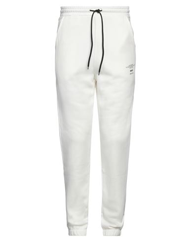 Berna Man Pants Ivory Size Xl Cotton In White