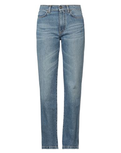 Philosophy Di Lorenzo Serafini Woman Jeans Blue Size 6 Cotton, Elastane In Blue