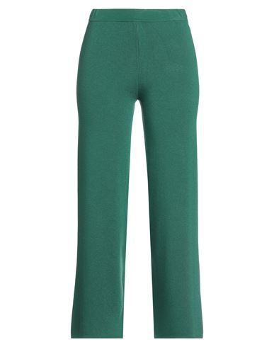 Anna Seravalli Woman Pants Green Size 4 Viscose, Acrylic, Elastane