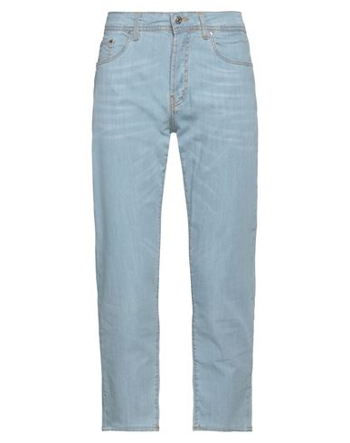 Liu •jo Man Man Jeans Blue Size 31 Cotton, Elastane