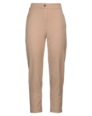 I Blues Woman Pants Sand Size 4 Polyester, Viscose, Elastane In Beige