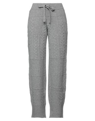 Roberto Collina Woman Pants Grey Size 14 Merino Wool