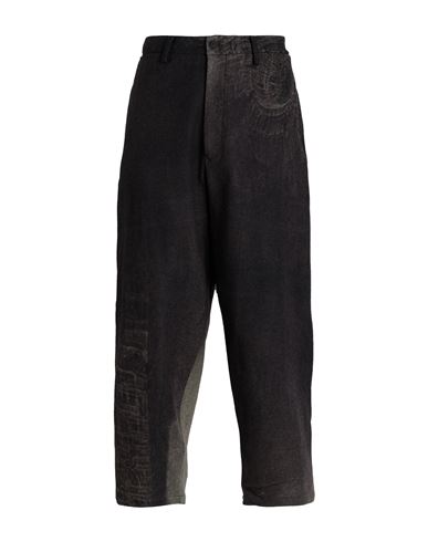 Yohji Yamamoto Man Pants Dark Brown Size 4 Wool, Nylon