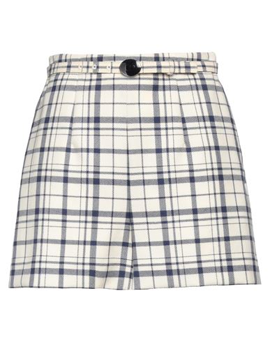 Dior Woman Shorts & Bermuda Shorts Blue Size 4 Virgin Wool In Multi