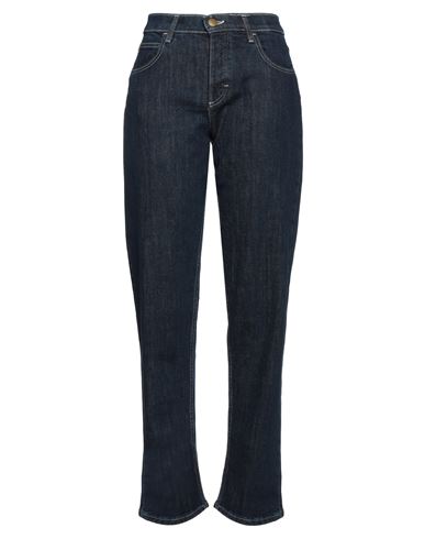 Lee Woman Jeans Blue Size 30w-31l Cotton, Elastane