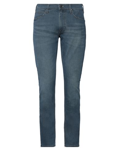Lee Man Jeans Blue Size 27w-32l Cotton, Polyester, Elastane