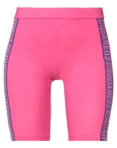 Shop Dsquared2 Woman Leggings Fuchsia Size 6 Polyamide, Elastane In Pink