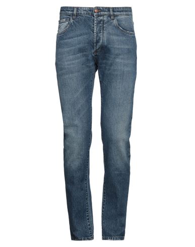 Officina 36 Man Jeans Blue Size 38 Cotton, Recycled Fibers, Elastane