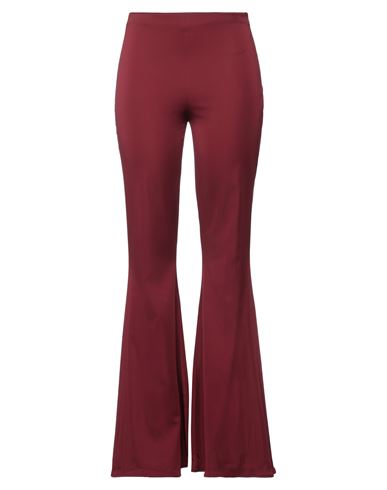Stella Mccartney Woman Pants Burgundy Size 4-6 Viscose, Elastane In Red