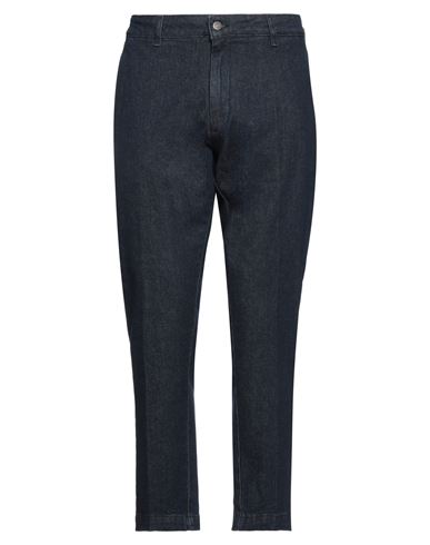 Liu •jo Man Man Jeans Blue Size 35 Cotton, Elastane In Blue
