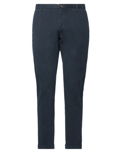 At.p.co At. P.co Man Pants Navy Blue Size 30 Cotton, Elastane In Blue