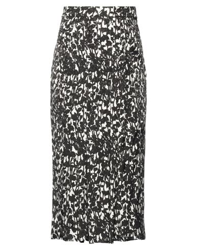 Roseanna Woman Midi Skirt Black Size 6 Viscose