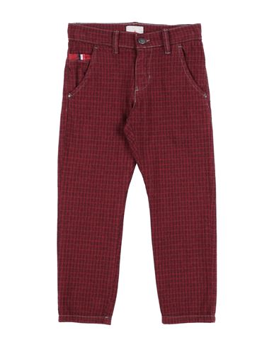 Peuterey Babies'  Toddler Boy Pants Red Size 7 Cotton, Elastane