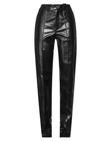 Kwaidan Editions Woman Pants Black Size 10 Rubber, Cotton, Polyester
