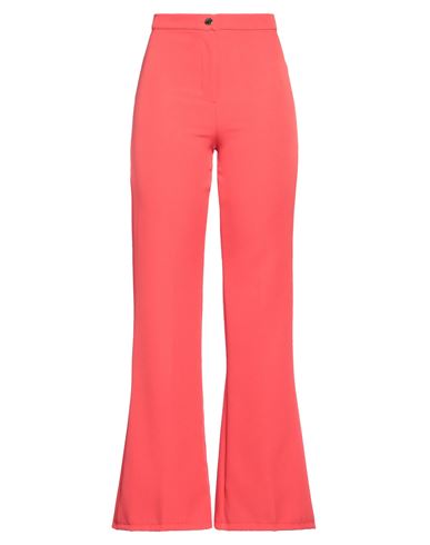 Shop Think Woman Pants Red Size M Polyester, Elastane