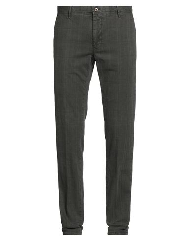 Incotex Slacks By Slowear Man Pants Dark Green Size 33 Cotton, Polyacrylic, Elastane In Green