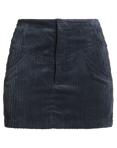 Isabel Marant Woman Mini Skirt Midnight Blue Size 4 Polyester, Polyamide In Blue