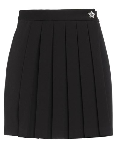 Chiara Ferragni Woman Mini Skirt Black Size 6 Polyester, Elastane