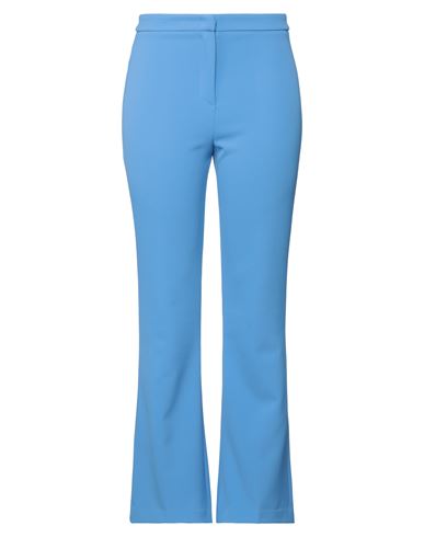 Kaos Woman Pants Pastel Blue Size 6 Polyester, Elastane