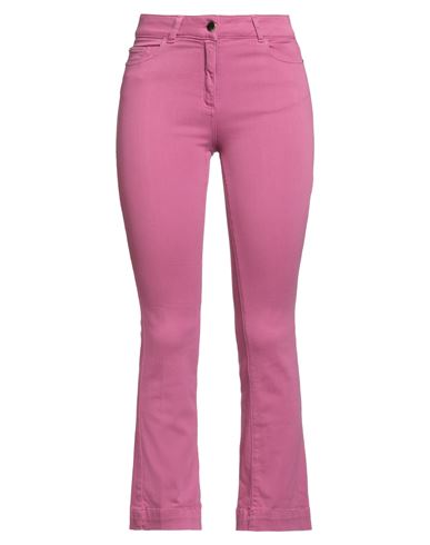 Nenette Woman Jeans Pink Size 27 Cotton, Elastomultiester, Elastane
