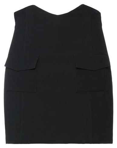 Federica Tosi Woman Mini Skirt Black Size 4 Acetate, Viscose