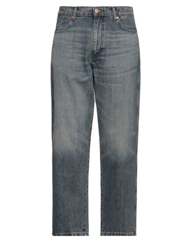 Wrangler Man Denim Pants Blue Size 36w-32l Cotton
