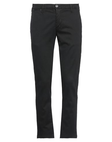 Rar Man Pants Dark Brown Size 28 Cotton, Nylon, Elastane In Black