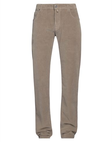 Jacob Cohёn Man Pants Taupe Size 35 Cotton, Elastane, Polyester In Brown