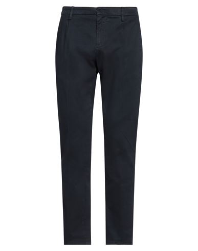 Dondup Man Pants Midnight Blue Size 31 Cotton, Tencel Lyocell, Elastane In Blue