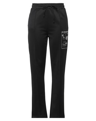 Les Benjamins Woman Pants Black Size S Polyester, Elastane