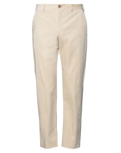 Selected Homme Man Pants Ivory Size 34 Cotton, Elastane In White