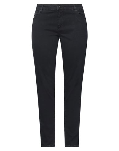 Versace Jeans Couture Woman Jeans Black Size 30 Cotton, Elastane