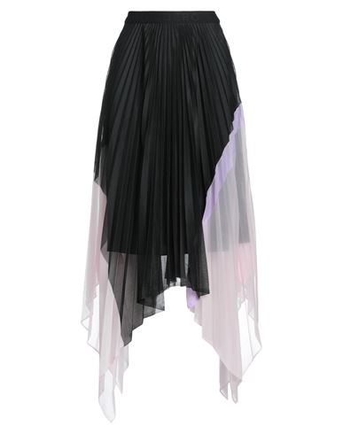 Iceberg Woman Midi Skirt Black Size S Polyamide, Polyester
