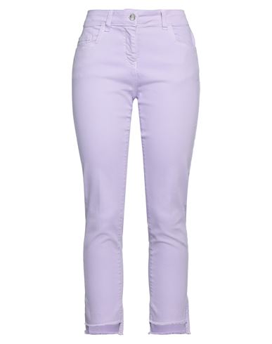 Suns Boards Woman Jeans Lilac Size S Cotton In Purple