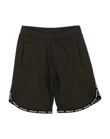 Moncler Babies'  Toddler Boy Shorts & Bermuda Shorts Military Green Size 6 Cotton