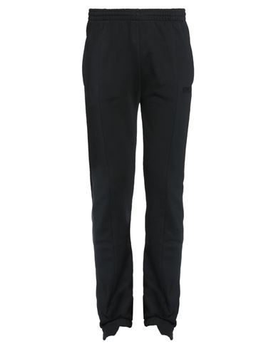 Vetements Man Pants Black Size Xl Cotton, Elastane