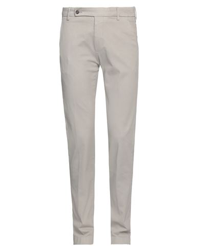 Berwich Man Pants Light Grey Size 28 Cotton, Elastane