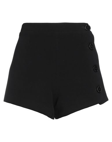 Silvian Heach Woman Shorts & Bermuda Shorts Black Size 4 Polyester