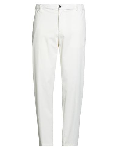 Liu •jo Man Man Pants Ivory Size 36 Cotton, Elastane