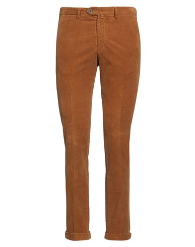 B Settecento Man Pants Tan Size 32 Cotton, Elastane In Brown