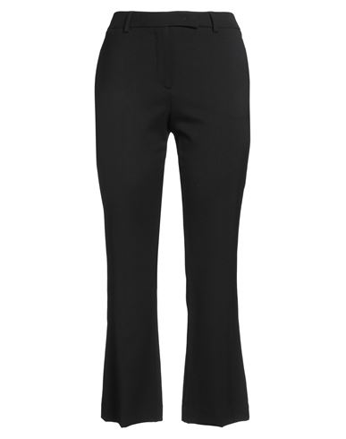 Ql2  Quelledue Ql2 Quelledue Woman Pants Black Size 8 Cotton, Elastane In Black
