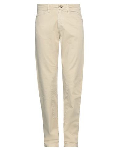 Capalbio Man Pants Beige Size 26 Cotton