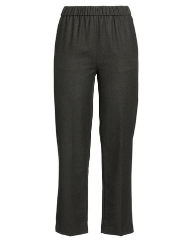 Beatrice B Beatrice .b Woman Pants Brown Size 12 Virgin Wool, Polyester, Viscose, Elastane, Silk
