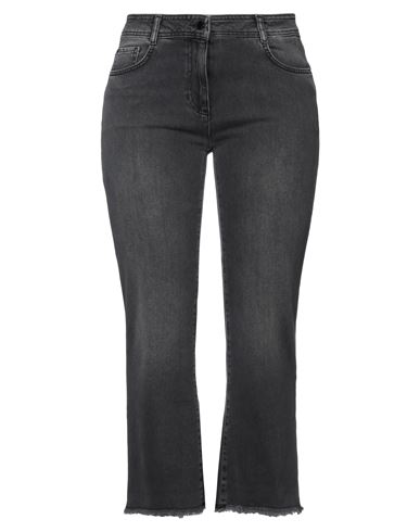 Pennyblack Woman Jeans Lead Size 12 Cotton, Elastane In Grey