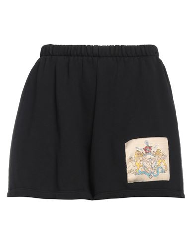 Liberal Youth Ministry Woman Shorts & Bermuda Shorts Black Size L Cotton