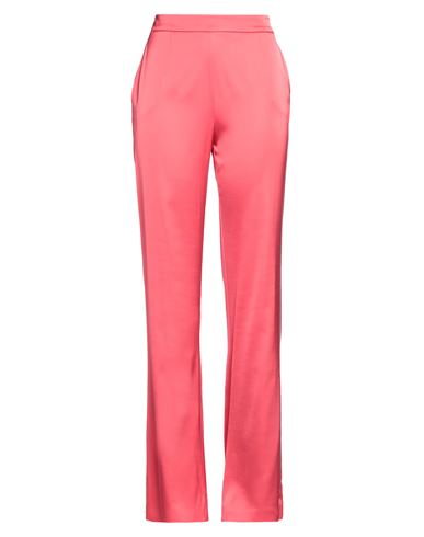 Patrizia Pepe Woman Pants Coral Size 8 Viscose, Elastane In Red