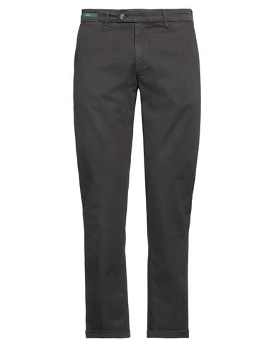 Re-hash Re_hash Man Pants Lead Size 34 Cotton, Lyocell, Elastane In Brown