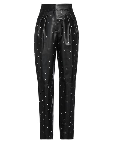 Philosophy Di Lorenzo Serafini Woman Pants Black Size 6 Viscose, Polyester, Elastane In Black