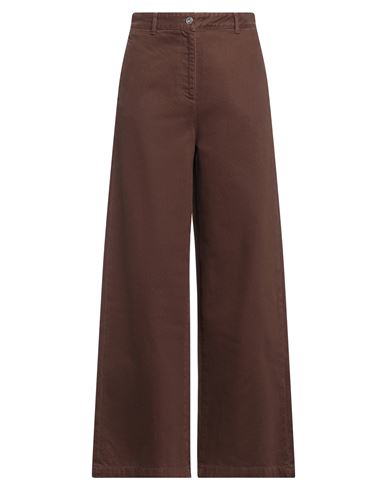 Attic And Barn Woman Jeans Chocolate Brown Size 8 Cotton In Brown